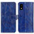 Funda de Cuero Cartera con Soporte Carcasa K04Z para Sharp Aquos wish3 Azul