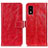 Funda de Cuero Cartera con Soporte Carcasa K04Z para Sharp Aquos wish3 Rojo