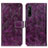 Funda de Cuero Cartera con Soporte Carcasa K04Z para Sony Xperia 1 V Morado