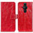 Funda de Cuero Cartera con Soporte Carcasa K04Z para Sony Xperia PRO-I Rojo