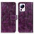 Funda de Cuero Cartera con Soporte Carcasa K04Z para Xiaomi Mi 13 Lite 5G Morado