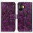 Funda de Cuero Cartera con Soporte Carcasa K04Z para Xiaomi Redmi K50 Gaming AMG F1 5G Morado