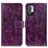 Funda de Cuero Cartera con Soporte Carcasa K04Z para Xiaomi Redmi Note 10 5G Morado