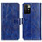 Funda de Cuero Cartera con Soporte Carcasa K04Z para Xiaomi Redmi Note 11 4G (2021) Azul