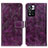 Funda de Cuero Cartera con Soporte Carcasa K04Z para Xiaomi Redmi Note 11 Pro+ Plus 5G Morado