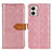 Funda de Cuero Cartera con Soporte Carcasa K05Z para Motorola Moto G53 5G Rosa