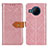 Funda de Cuero Cartera con Soporte Carcasa K05Z para Nokia X100 5G Rosa