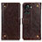 Funda de Cuero Cartera con Soporte Carcasa K06Z para OnePlus 10R 5G Marron