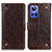 Funda de Cuero Cartera con Soporte Carcasa K06Z para Realme GT Neo3 5G Marron