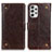 Funda de Cuero Cartera con Soporte Carcasa K06Z para Samsung Galaxy A23 4G Marron