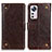 Funda de Cuero Cartera con Soporte Carcasa K06Z para Xiaomi Mi 12 Lite 5G Marron