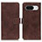 Funda de Cuero Cartera con Soporte Carcasa K07Z para Google Pixel 8 5G Marron