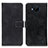 Funda de Cuero Cartera con Soporte Carcasa K07Z para Nokia C20 Plus Negro