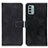 Funda de Cuero Cartera con Soporte Carcasa K07Z para Nokia G22 Negro