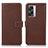 Funda de Cuero Cartera con Soporte Carcasa K07Z para OnePlus Nord N300 5G Marron