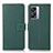 Funda de Cuero Cartera con Soporte Carcasa K07Z para Oppo A56S 5G Verde