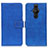 Funda de Cuero Cartera con Soporte Carcasa K07Z para Sony Xperia PRO-I Azul