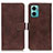 Funda de Cuero Cartera con Soporte Carcasa K07Z para Xiaomi Redmi 10 Prime Plus 5G Marron