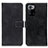 Funda de Cuero Cartera con Soporte Carcasa K07Z para Xiaomi Redmi Note 10 Pro 5G Negro