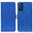 Funda de Cuero Cartera con Soporte Carcasa K07Z para Xiaomi Redmi Note 11 4G (2022) Azul