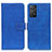 Funda de Cuero Cartera con Soporte Carcasa K07Z para Xiaomi Redmi Note 11 Pro 4G Azul