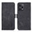 Funda de Cuero Cartera con Soporte Carcasa K07Z para Xiaomi Redmi Note 12 Turbo 5G Negro