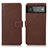 Funda de Cuero Cartera con Soporte Carcasa K08Z para Google Pixel 6 5G Marron