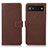 Funda de Cuero Cartera con Soporte Carcasa K08Z para Google Pixel 6a 5G Marron