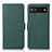 Funda de Cuero Cartera con Soporte Carcasa K08Z para Google Pixel 6a 5G Verde