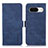 Funda de Cuero Cartera con Soporte Carcasa K08Z para Google Pixel 8a 5G Azul