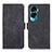 Funda de Cuero Cartera con Soporte Carcasa K08Z para Huawei Honor 90 Lite 5G Negro