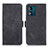 Funda de Cuero Cartera con Soporte Carcasa K08Z para Motorola Moto E13 Negro