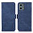 Funda de Cuero Cartera con Soporte Carcasa K08Z para Motorola Moto G 5G (2023) Azul