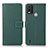 Funda de Cuero Cartera con Soporte Carcasa K08Z para Nokia G11 Plus Verde