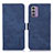 Funda de Cuero Cartera con Soporte Carcasa K08Z para Nokia G42 5G Azul