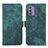 Funda de Cuero Cartera con Soporte Carcasa K08Z para Nokia G42 5G Verde