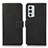 Funda de Cuero Cartera con Soporte Carcasa K08Z para OnePlus 9RT 5G Negro