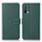 Funda de Cuero Cartera con Soporte Carcasa K08Z para OnePlus Nord CE 5G Verde