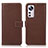 Funda de Cuero Cartera con Soporte Carcasa K08Z para Xiaomi Mi 12 Lite 5G Marron