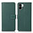 Funda de Cuero Cartera con Soporte Carcasa K08Z para Xiaomi Poco C51 Verde