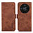 Funda de Cuero Cartera con Soporte Carcasa K09Z para Huawei Honor Magic6 Lite 5G Marron