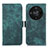 Funda de Cuero Cartera con Soporte Carcasa K09Z para Huawei Honor Magic6 Lite 5G Verde