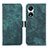 Funda de Cuero Cartera con Soporte Carcasa K09Z para Huawei Honor X5 Plus Verde