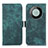 Funda de Cuero Cartera con Soporte Carcasa K09Z para Huawei Mate 60 Pro+ Plus Verde