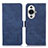 Funda de Cuero Cartera con Soporte Carcasa K09Z para Huawei Nova 11 Ultra Azul