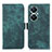 Funda de Cuero Cartera con Soporte Carcasa K09Z para Huawei Nova 11i Verde