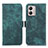 Funda de Cuero Cartera con Soporte Carcasa K09Z para Motorola Moto G53 5G Verde