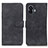 Funda de Cuero Cartera con Soporte Carcasa K09Z para Nothing Phone 2 Negro