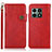 Funda de Cuero Cartera con Soporte Carcasa K09Z para OnePlus 10 Pro 5G Rojo