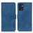 Funda de Cuero Cartera con Soporte Carcasa K09Z para OnePlus Nord CE 2 5G Azul